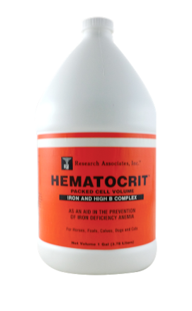 A bottle with a handle. Fill with Hematocrit which is great for prevention of iron deficiency anemia.